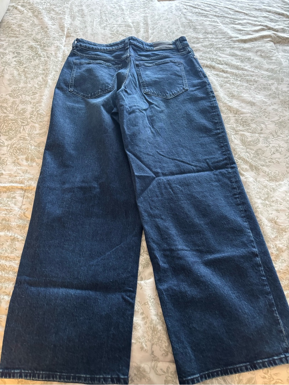 Madewell Men's Deep Blue Denim Slim Jeans - Picture 4 of 5